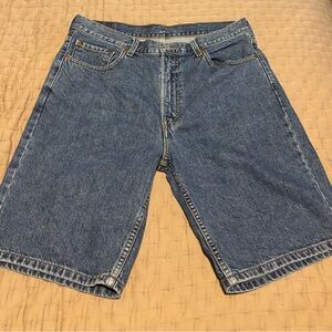 NWOT Levi’s 505 Denim Jean Sjorts Jorts Size 36